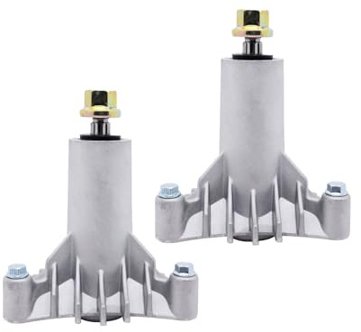 Koemier Spindelmontage ersetzt AYP 130794 128285 Husqvarna 532130794, inklusive 3 Befestigungsschrauben und Klingenbefestigungsschraube, passend für 91,4 cm, 96,5 cm, 106,7 cm Aufsitzrasenmäher (2