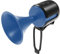 Fahrrad Hupe Laut, Elektrische Fahrradhupe IPX4 Wasserdicht, 120dB Volume Fahrradalarm, Austauschbare Batterien, Electronic Bike Bell für Mountainbike Rennarad Rollor BMX (Blau)