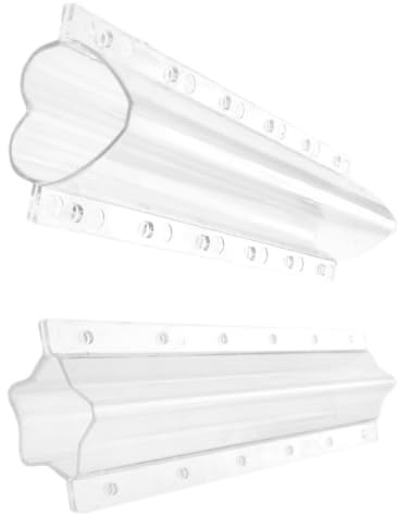 Gogogmee Moule de Façonnage pour Concombre en Plastique 2pcs, Forme Étoile et Cœur, Facile à Utiliser pour Culture de Fruits et Légumes en Extérieur