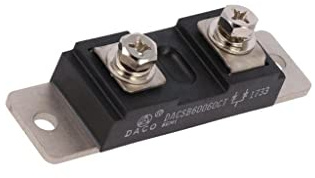 DACSB60060CT Module: diodes catode commune,double 600V If: 2x300A vissés DACO Se