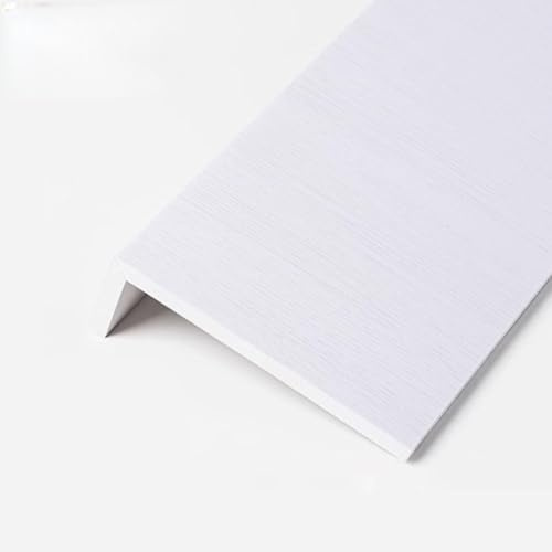 Davanzale per Finestra Rivestimento Davanzale Finestra con Texture in Legno, Protezione per Davanzale in Acrilico Resistente, Tappeto Impermeabile per Davanzale per Veranda(White,80x20cm/31.5x7.9in)