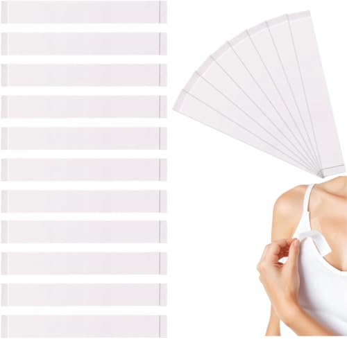 Heanvmyss Doppelseitiges Klebeband für Mode,200 Stück Body Tape,Fashion Tape Doppelseitig Transparent,Körper Band,Gewebeklebeband,Klares Klebeband für Alle Hauttypen und Stoffe