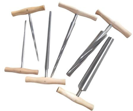 1/2 Violine Viola Kontrabass Saitenstift Schwanz Post Loch Reibahle Geeignet Für Reparatur Werkzeug Zubehör(4)