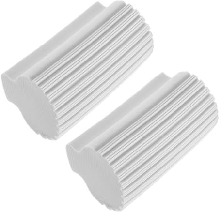 PRETYZOOM 2 Esponjas para Limpiar El Polvo Plumero Zócalos Coche Húmedo Gris