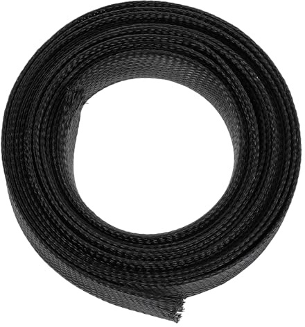 EXCEART 5m Gaine de Gestion de Câbles Extensible Pet pour Tube Protecteur et Rangement de Cordons