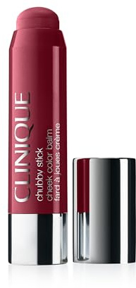 Clinique Chubby Cream Blush Stick Cheek Colour Balm | Blush For Cheeks | Long Lasting + Buildable | Create A Healthy Looking Glow | Perfect For Travel, Plumped Up Peony