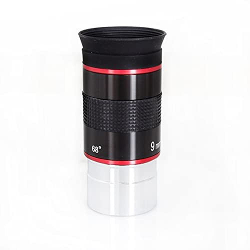 1,25 68 Grados Ultra Gran Angular Ocular 6mm 9mm 15mm 20mm telescopio astronómico Profesional Piezas para telescopio astronómico(9mm)