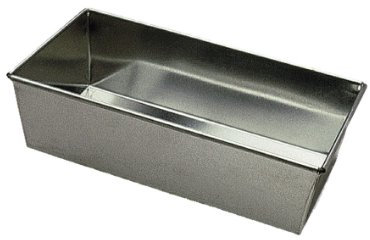 Gobel - Moule à Pain Rectangulaire - 24 * 12 cm - Indéformable - Fer Blanc - Matériau Recyclable - Excellente conductivité Thermique - Fabriqué en France