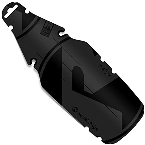 Riesel Design - rit:ze L - Gravel Mudguard – Fahrrad Schutzblech hinten | Gravel & MTB Schutzblech – leicht montierbares Hinterrad Steckschutzblech im modernen Design für alle Radgrößen