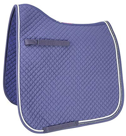 hywither Diamond Touch Dressur Pad für Reiten – Schabracke/Satteldecke 5 Farben COB/FULL 10896p, navy