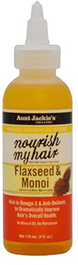 Aunt Jackie's - Aceite Capilar C&C Growth Oil - Fomenta el crecimiento saludable - Nutre y fortalece - Ligero y de rápida absorción - Para todo tipo de cabello - 118 ml