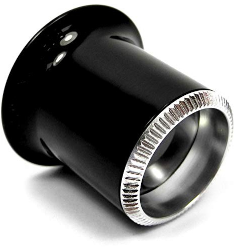 Bergeon 2611–2,5 Uhrmacher Schlüsselanhängerform 4 x Mag 6,3 cm Focal Länge he2611 C