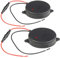 Lescars 2 dispositifs Anti-martre à ultrasons 118 DB pour Batterie de Voiture 12 V