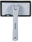 ROLLINGDOG Tampons de peinture pour murs et plafonds – 180 mm – Peinture lisse, tampon de peinture d'angle pour décoration