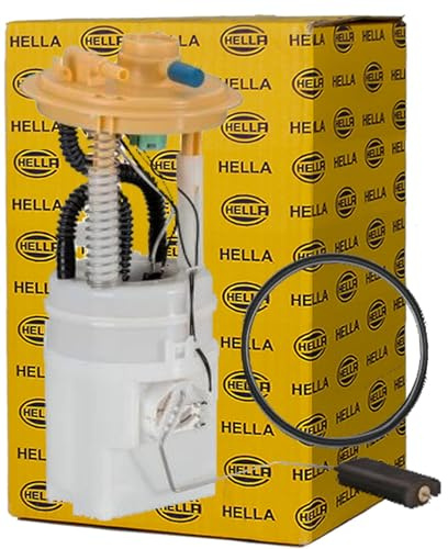 HELLA 8TF 358 146-591 Kraftstoffpumpe - Benzinpumpe - elektrisch - 4-polig | Kompatibel mit: MITSUBISHI COLT CZC VI Cabriolet, COLT VI, SMART FORFOUR