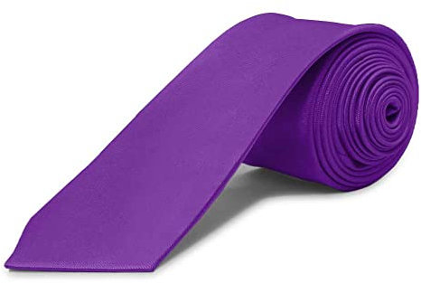 OcioDual Cravate Violette Homme, Cravate Homme Costume, Classique et Élégante, Idéale pour les Costume, les Événements, Cravates Hommes, les Mariages, les Fêtes, les Hommes D'affaires