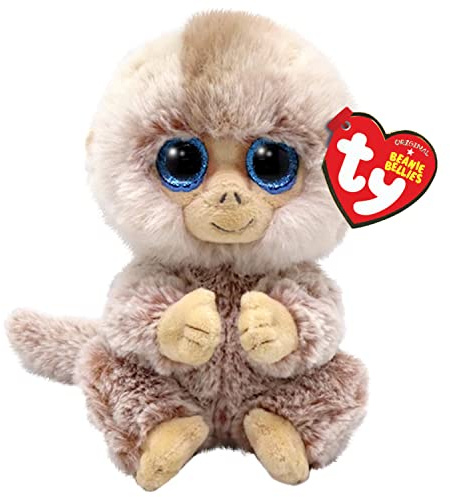 TY Stubby APA Beanie Bellie regular 6 tum | Beanie baby mjuk plyschleksak | samlarobjekt mysig tygteddy