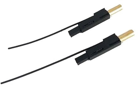 Idomin 2Pcs 3.9cm*0.42cm*0.42cm Piezoelectric Spark Electronics Piezo Igniter Lighters Parts Replacement