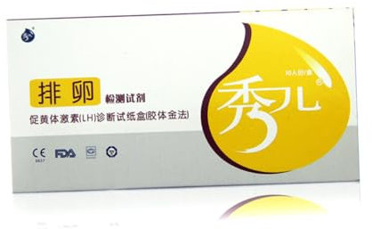 WATIIFUFU 10pezzi Reattive Per Test Ovulazione Professionali Per Monitorare La Fertilità Accurati e Facili Usare