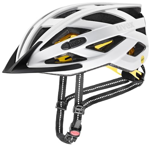 uvex City i-vo MIPS - Leichter Fahrradhelm für Damen und Herren - MIPS-Sysytem - waschbare Innenausstattung - White matt - 56-60 cm