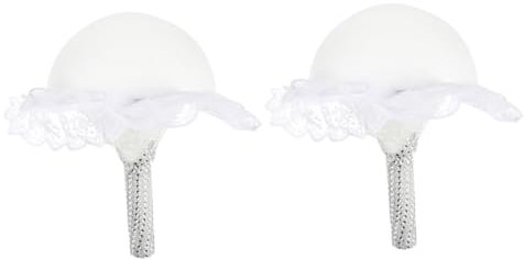 HAPINARY 2 Stück Brautstraußhalter Blumen-DIY-zubehör Hochzeitsdeko Stabiler Griff Elegante Dekoration Für Hochzeit Und Party