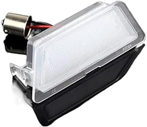 Vuzmode 1pcs LIGHT Car LIGHT Number License Plate Light Rear Lamps, for Vauxhall, for Opel, Astra G MK4 Saloon 1998-2004 Car Styling Error Free 12V 6000k Car Plate Illumination