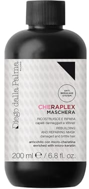 Diego dalla Palma | CHERAPLEX - Maschera Capelli Ricostruisce e Ripara, per Capelli Danneggiati, con Cheratina, 200ml