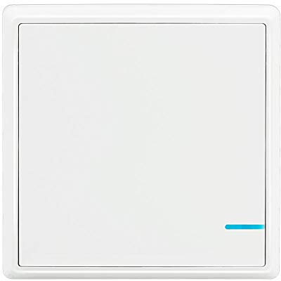 Funkschalter 230V Funk Lichtschalter, Thinkbee 433MHz RF An Aus Funktaster, Dauerhaft Wasserdichter Wireless Lichtschalter Einfache Installation beim Zuhause Büro Restaurant Fabrik usw., -40 ~ + 70 ℃