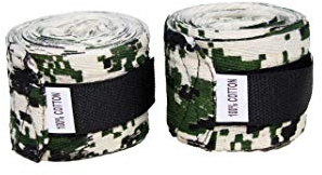 protectWEAR Boxbandagen Handgelenkbandagen Boxen Kickboxen Muay Thai Kampfsport Tarnfarben, Länge 4 Meter