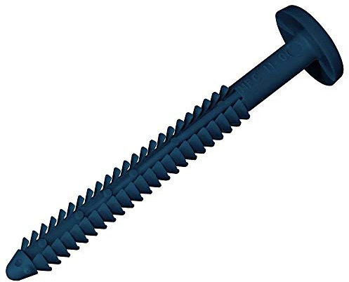 Mid America Vinyl Shutter Lok Fasteners (036 Classic Blue Bag of 12)