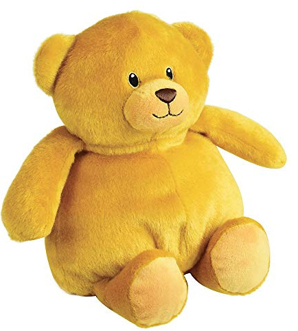 Jemini 024032S Plüsch-Wärmflasche Bär mit Mikroperlen aus Ton +/-19 cm
