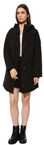 Only Onlmaastricht Parka Jacket Otw Noos Giacca, Nero, XL Donna