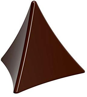 CW1951 Chocolate World Professional Polycarbonate Praline Pyramid Mould - Frank HaasnootDesigner Belgium Chocolatier