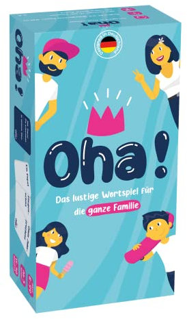 OHA! Das Familienspiel - Gesellschaftsspiele - Fragen und Herausforderungen, um Deine Eltern und Kinder noch Besser kennenzulernen - Familienspiele - Ostergeschenke für Kinder