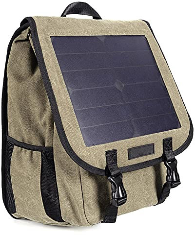 Sac à Dos Solaire, Sac à Dos Ordinateur, Le Panneau Solaire pour Charger des Smartphones en déplacement, 30l Volume, avec Chargement USB