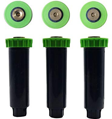 Rasenbewässerung Gartenbewässerung Einstellbare Pop Up Sprinkler mit 1/2 Zoll Innengewinde 90-360 Grad automatisch versenkbare Rasen Bewässerung-Sprenger 5 Stück (Color : 90 degrees)