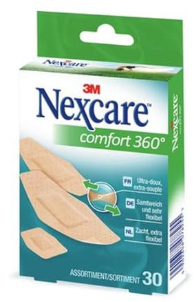 Nexcare Comfort 30 pcs assortis