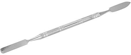 Tiiyee Stainless Steel Wax Spatula Double-ended, SFX Makeup Tool for Scar Prosthetics and Fake Wounds Hygienic Cosmetic Stirring Rod with Nonstick Surface (16 cm)