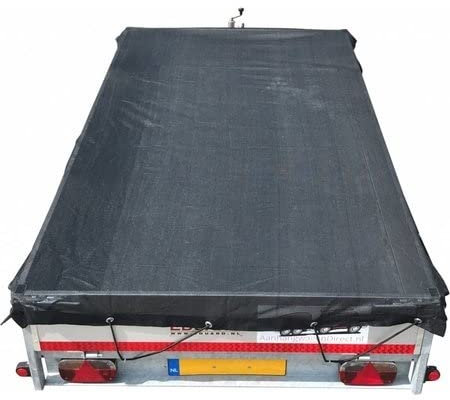 Premium Anhängernetz - 410x210 cm - inklusive Gummiband rundum - UV-beständig -