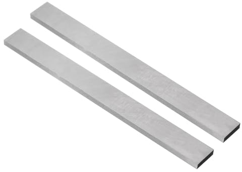 QUARKZMAN Ferramenta per Tornio 6mm x 20mm x 200mm, Grezzi per Utensili per Tornitura Quadrati,Pz Grezzi per Fresa a Volo Rettangolare Hss (Acciaio Ad Alta Velocità), 2pz