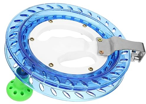 PHENOFICE Tragbare Drachenrolle Abs Kunststoff Langlebig Kinder Drachenspule mit Automatischem Schnuraufwickler Outdoor Drachen Zubehör zum Kitesurfen