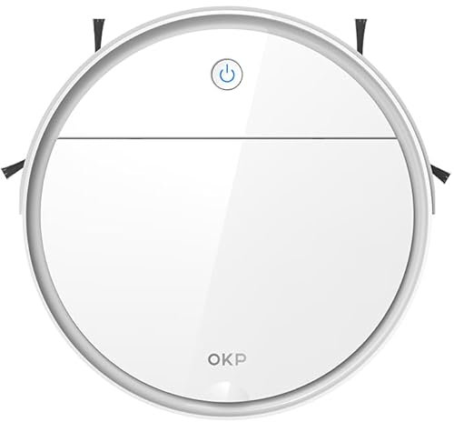 OKP K5 Ultra Robot Aspirapolvere con Mappatura, TOF Intelligente, 5500Pa, 170Min, Evita Ostacoli PSD, Controllo APP/Alexa, Rilevamento Tappeti, Autocarica, Ideale per Pulizia Domestica/Peli Animali