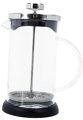 ULTECHNOVO Prensa Francesa Para Café y Leche Cafetera De Vidrio Burbujas Práctica Para Uso Doméstico Filtración Profesional