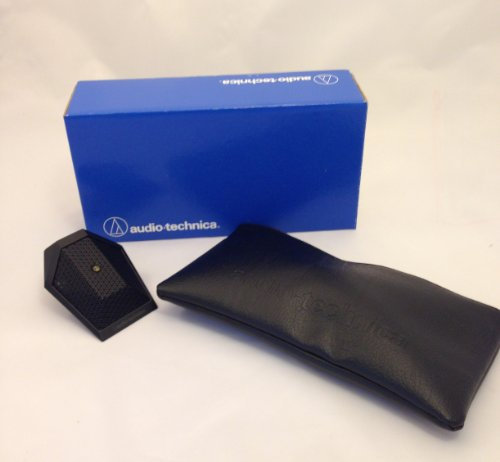 Audio-Technica Unidirectional Condenser Boundary Microphone AT961RP (Plug Mounted On Bottom For Quick And Easy Mounting To Jack Installed In Flat Surface)