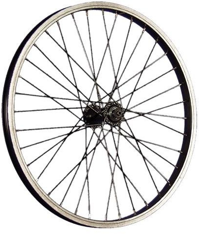 ! 20 Zoll Vorderrad Kastenfelge Shimano Tourney TX500 - schwarz