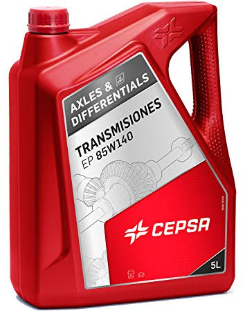 CEPSA Transmission EP 85W140 Huile Minérale pour Transmissions et boîtes Manuelles, 5 L
