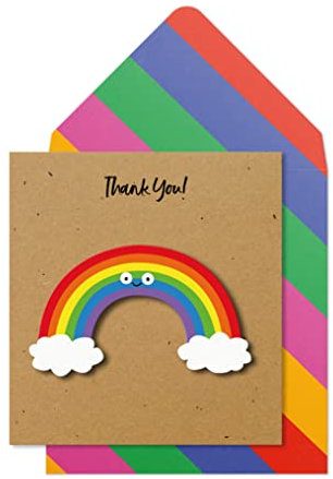 Tache Premium Rainbow Dankeskarte