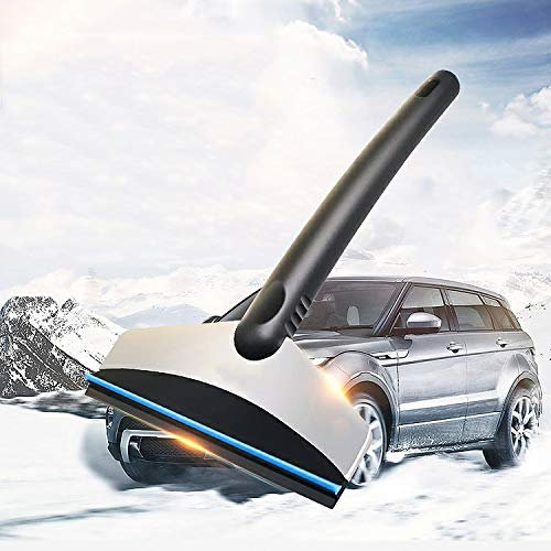 WYGC Auto Eiskratzer Groß Rostfreier Stahl Schneeschaufel Glas Eiskratzer Snowboard Schneeräumung Auftauen Enteisen Ausbauwerkzeug Für Auto SUV Rv Truck