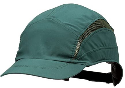 3M Anstoßkappe Grün, Mat. innen ABS, Außenmaterial ABS, mit Schweißband