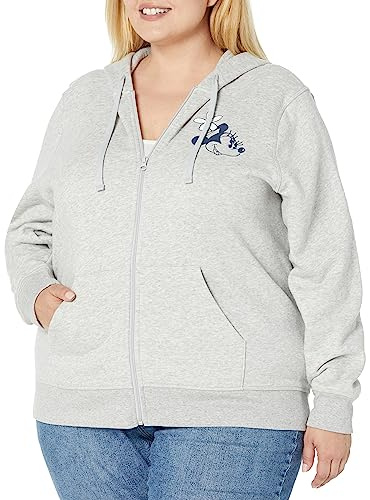 Amazon Essentials Women's Fleece Full-Zip Hoodie Sweatshirts (Available in Plus Size)